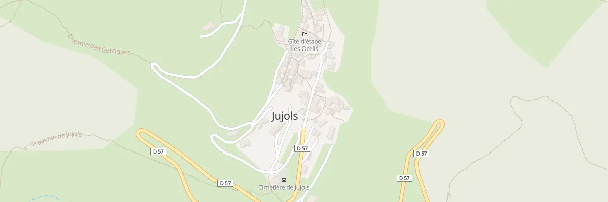 Plan du 3 Le Village à Jujols