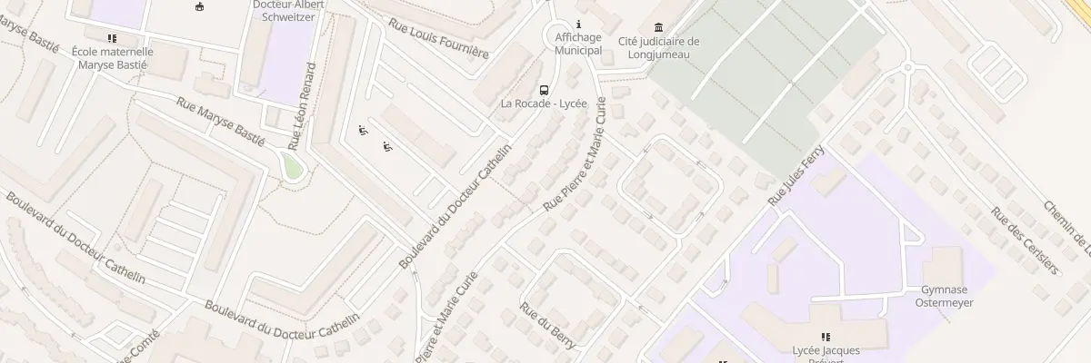 Plan du 81 Rue Pierre et Marie Curie à Longjumeau
