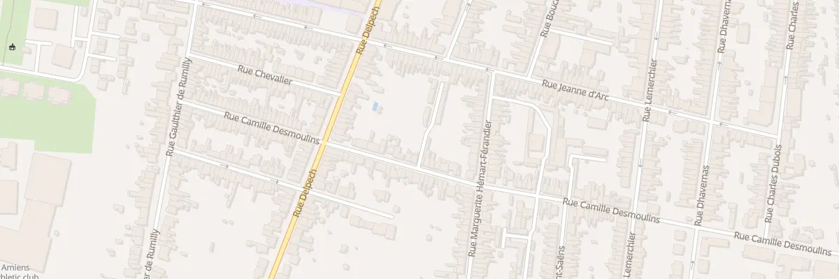 Plan du 71 Rue Camille Desmoulins à Amiens