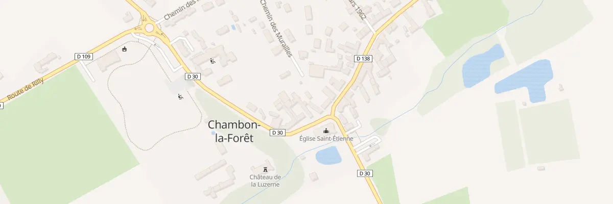 Plan du 1 Rue du Sculpteur Oscar Roty à Chambon-la-Forêt