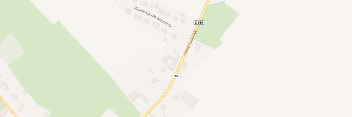 Plan du 2B Rte Nationale à Nuncq-Hautecôte