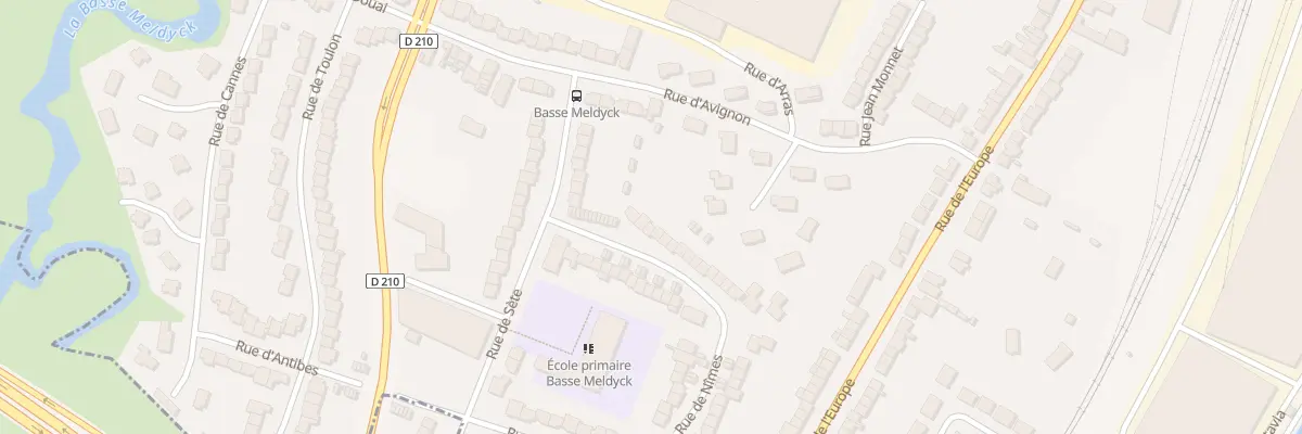 Plan du 3 Rue de Nîmes à Arques