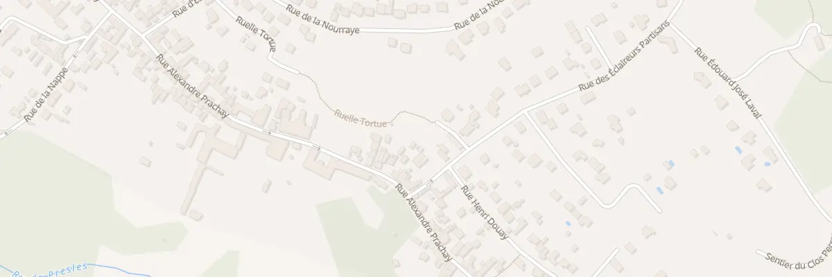 Plan du 94T Rue Alexandre Prachay à Presles