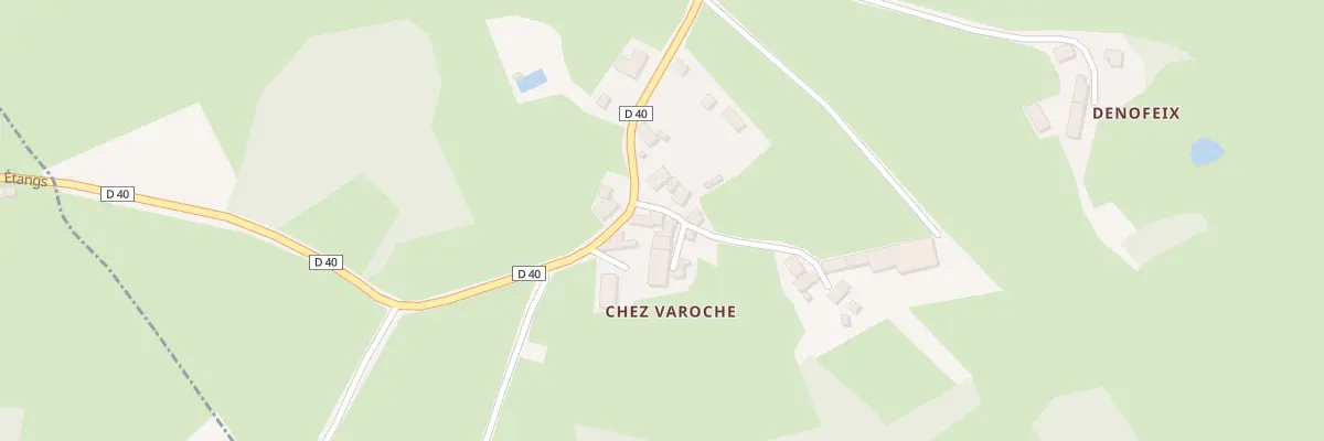 Plan du 12 Chez Varoche à Saint-Domet