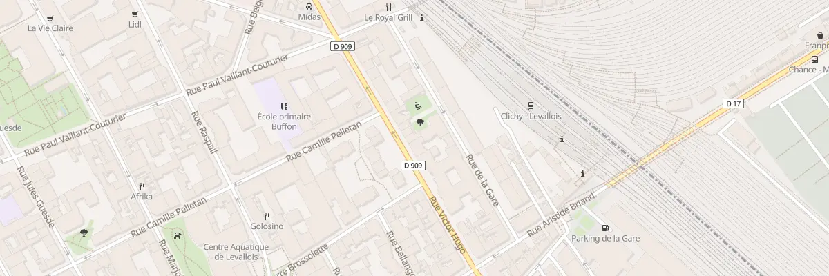 Plan du 120 Rue Victor Hugo à Levallois-Perret