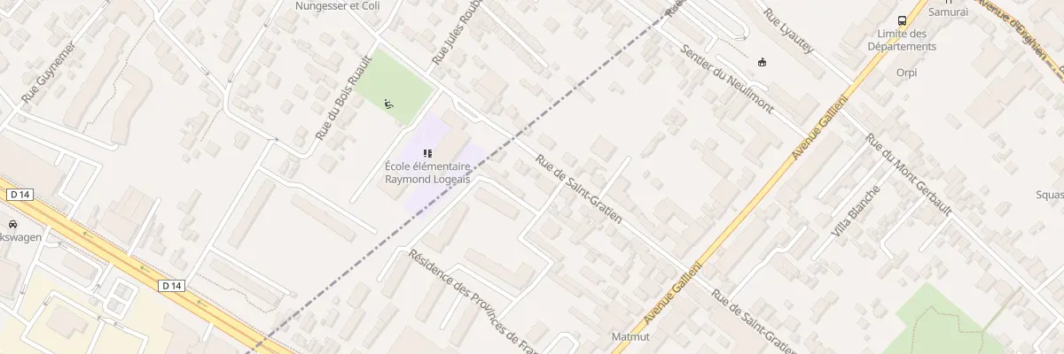 Plan du 145 Rue de Saint-Gratien à Épinay-sur-Seine