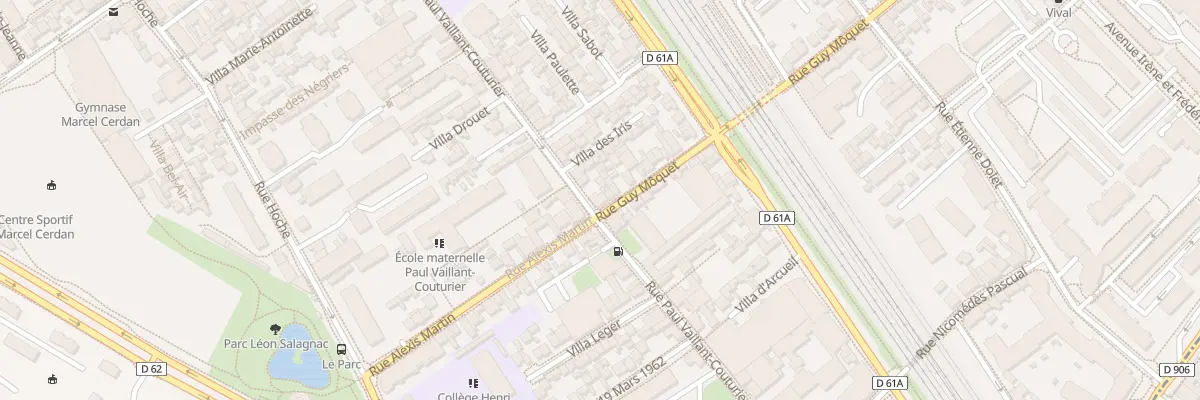 Plan du 110 Rue Guy Moquet à Malakoff
