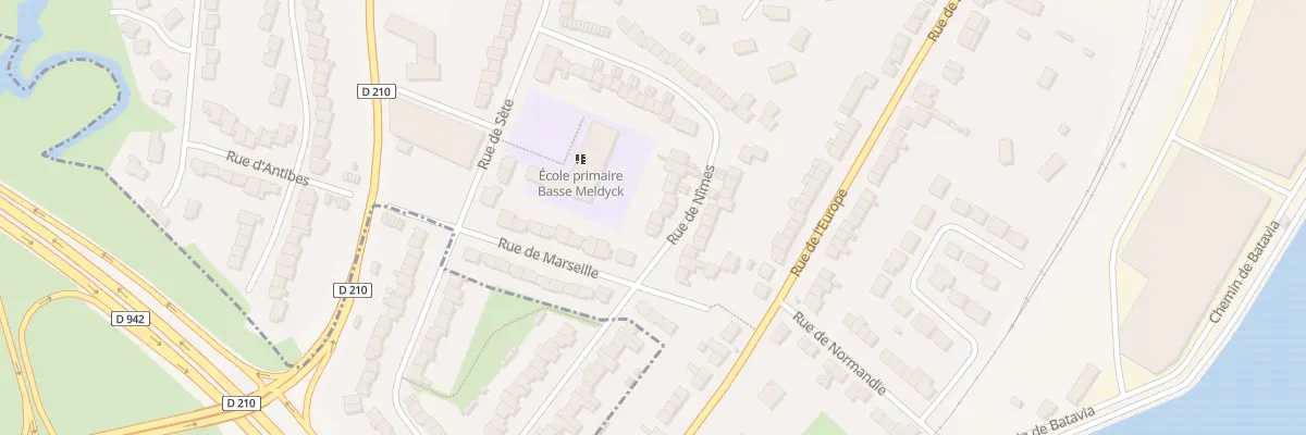 Plan du 40 Rue de Nîmes à Arques