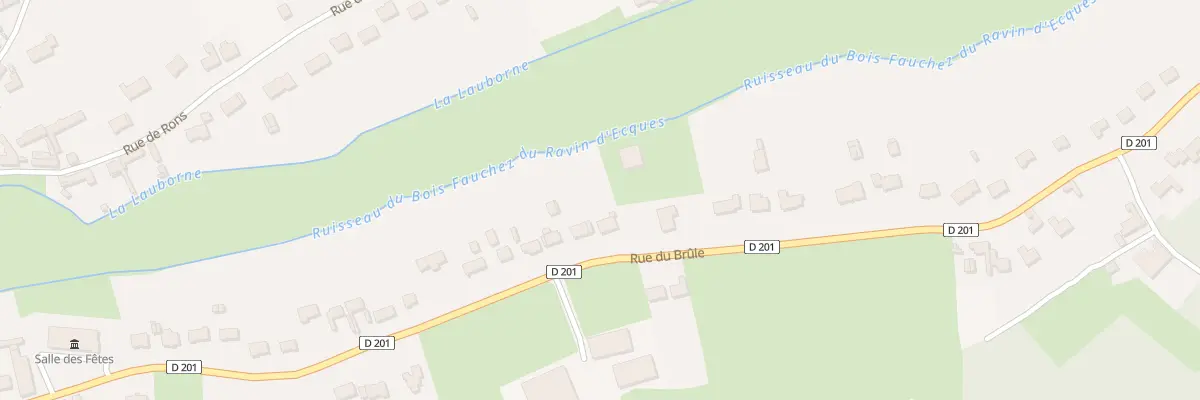 Plan du 506 Rue du Brûle à Ecques