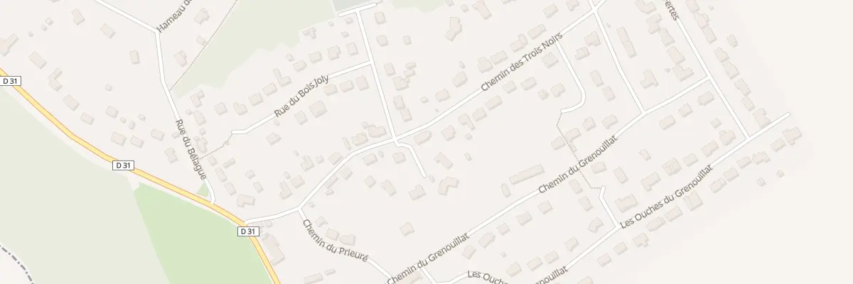 Plan du 1 Imp des Trois Noirs au Subdray