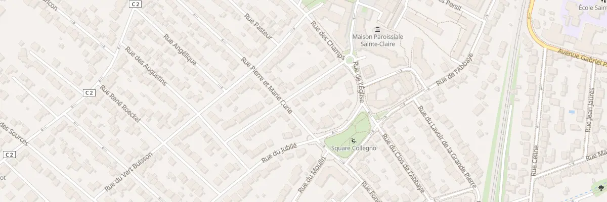Plan du 13 Rue Paul Langevin à Antony