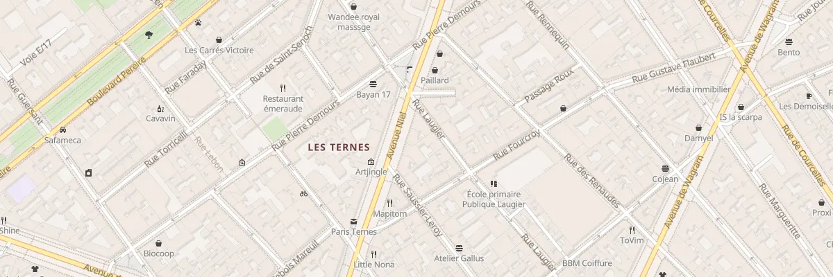 Plan du 26 Av Niel à Paris 17e Arrondissement
