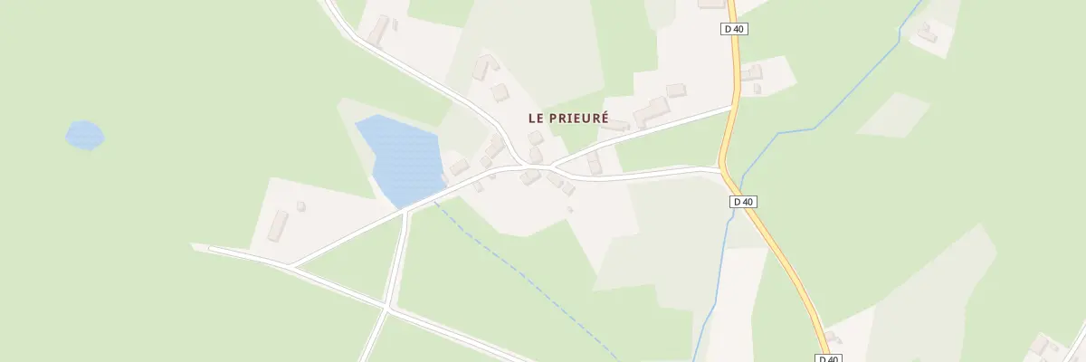 Plan du 9 Le Prieure à Saint-Domet