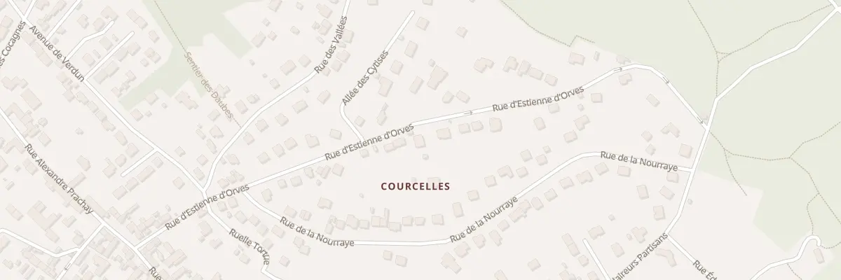 Plan du 16 Rue d’Estienne d’Orves à Presles