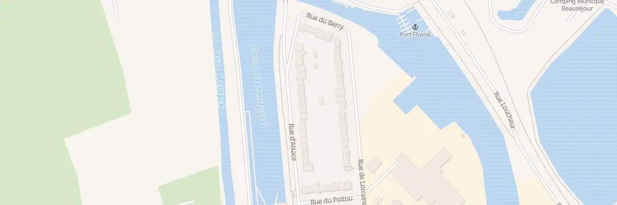 Plan du 110 Rue d’Alsace à Arques