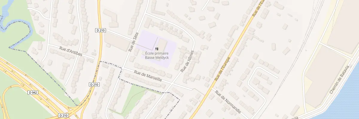 Plan du 36 Rue de Nîmes à Arques
