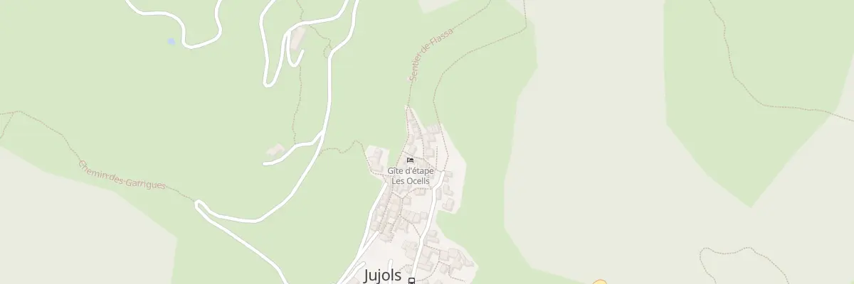 Plan du 9009 Le Village à Jujols
