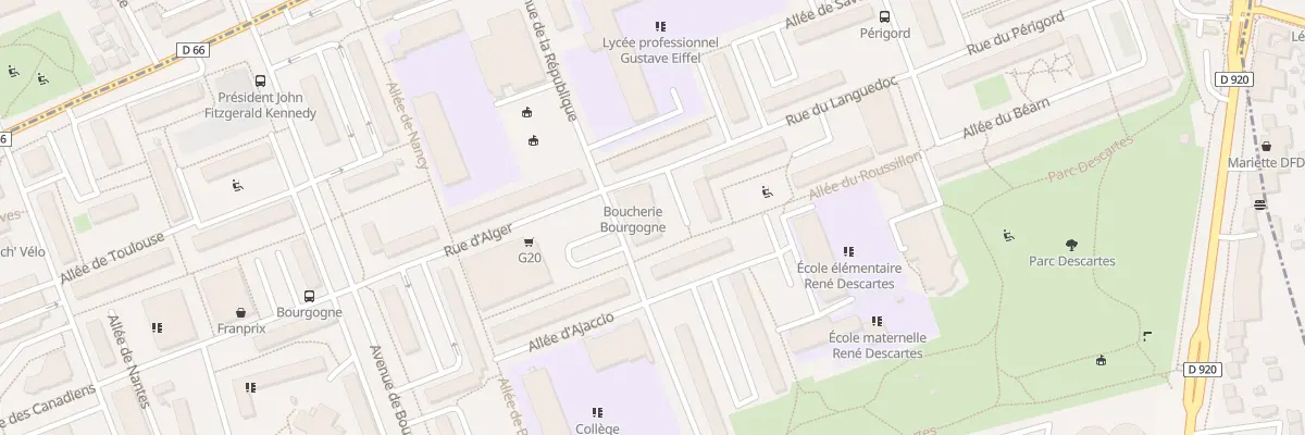 Plan du 2B Rue du Languedoc à Massy