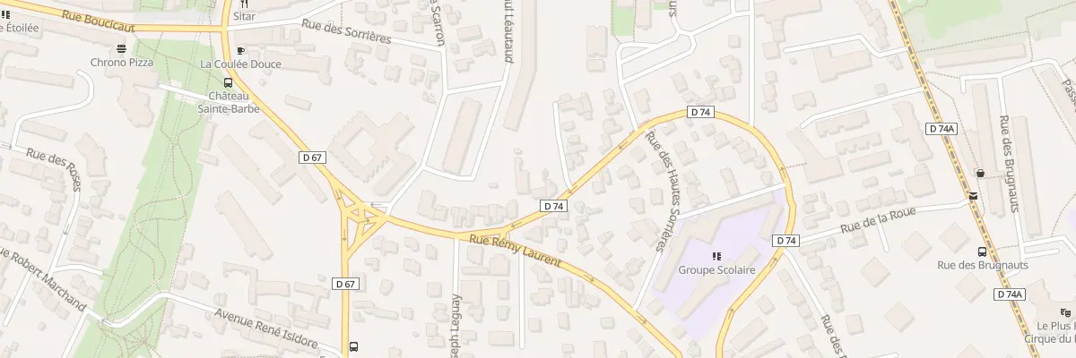 Plan du 21 Av Gabriel Péri à Fontenay-aux-Roses