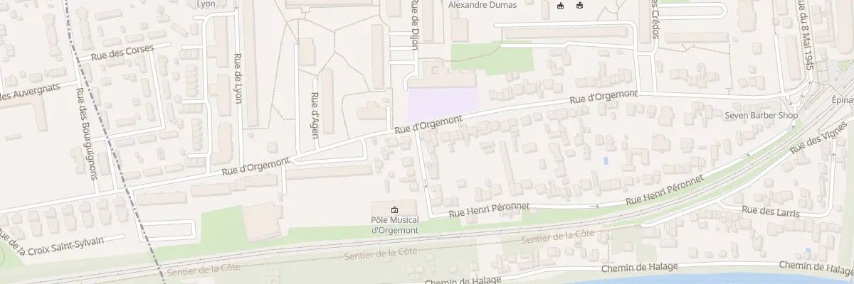 Plan du 10 Rue de la Tete Snt Medard à Épinay-sur-Seine