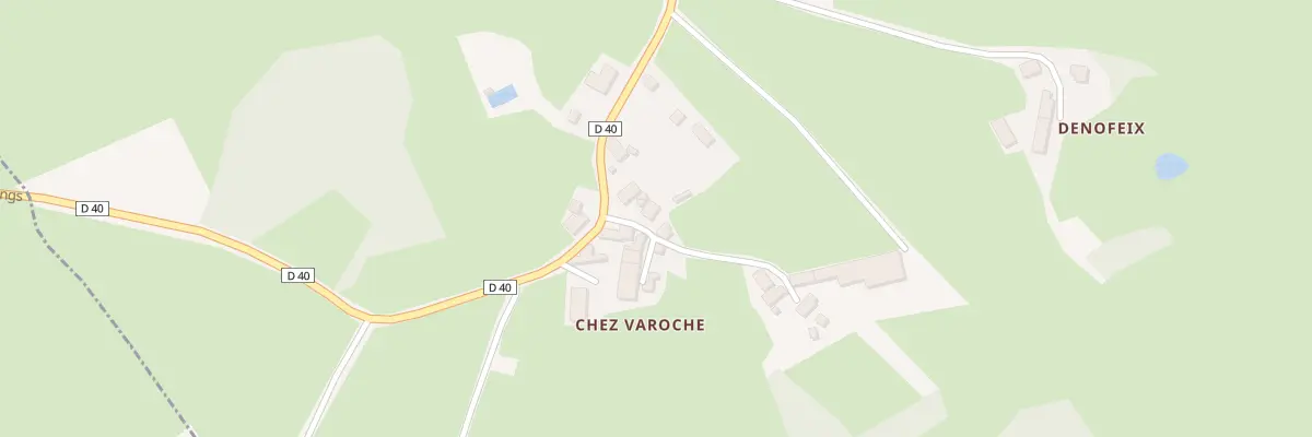 Plan du 7 Chez Varoche à Saint-Domet