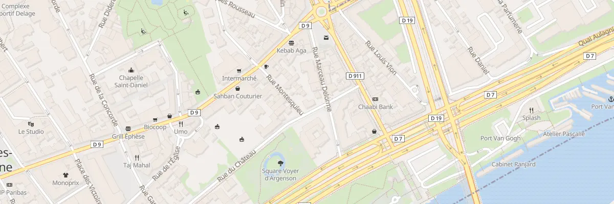 Plan du 101 Rue du Château à Asnières-sur-Seine