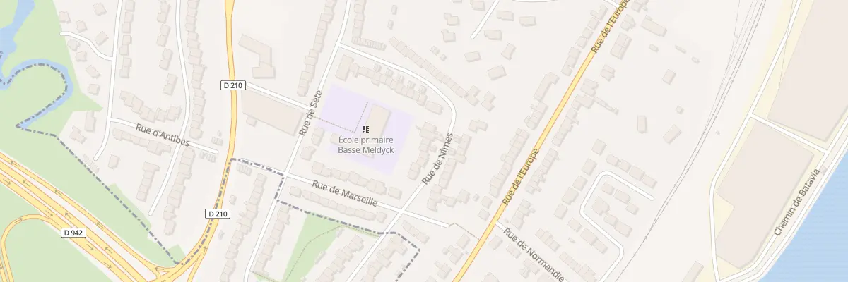 Plan du 32 Rue de Nîmes à Arques
