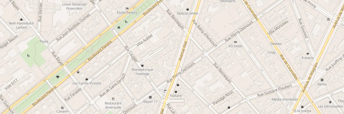 Plan du 73 Av Niel à Paris 17e Arrondissement