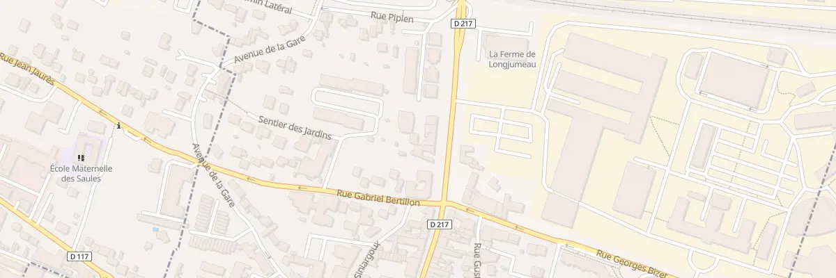 Plan du 2T Rue Pdt Francois Mitterrand à Longjumeau