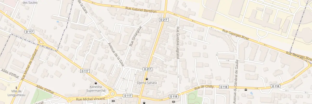 Plan du 35A Rue Pdt Francois Mitterrand à Longjumeau