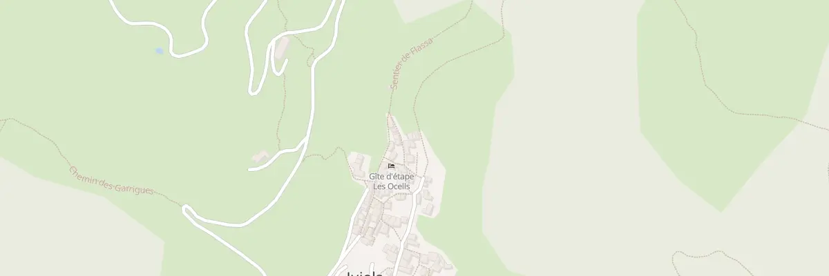 Plan du 9004 Le Village à Jujols