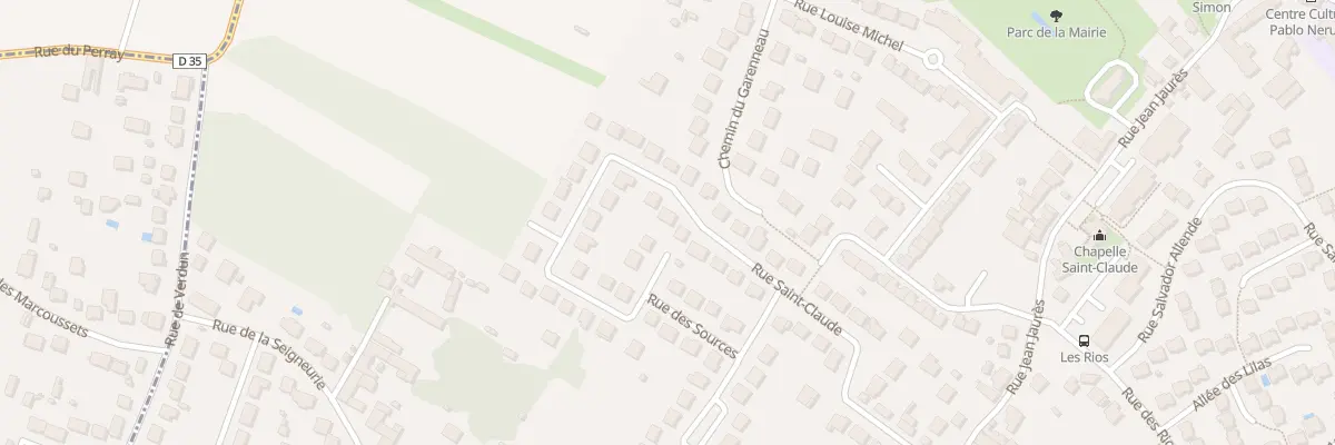 Plan du 17 Rue Saint Claude à Villiers-sur-Orge