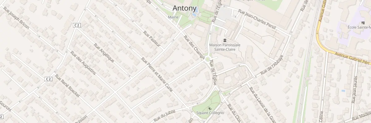 Plan du 6 Rue Paul Langevin à Antony