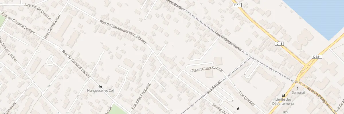 Plan du 53 Rue Lieutenant J Vigneux à Saint-Gratien