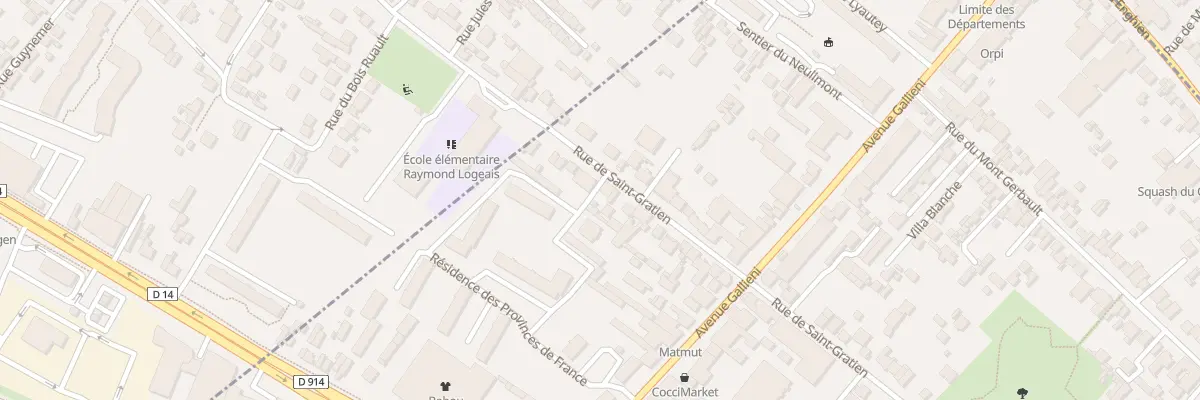 Plan du 139 Rue de Saint-Gratien à Épinay-sur-Seine
