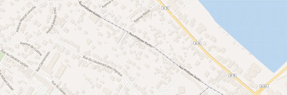 Plan du 34 Rue Philippe Dartis à Saint-Gratien