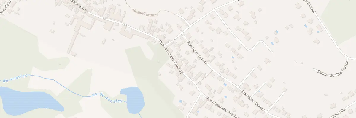 Plan du 80B Rue Alexandre Prachay à Presles