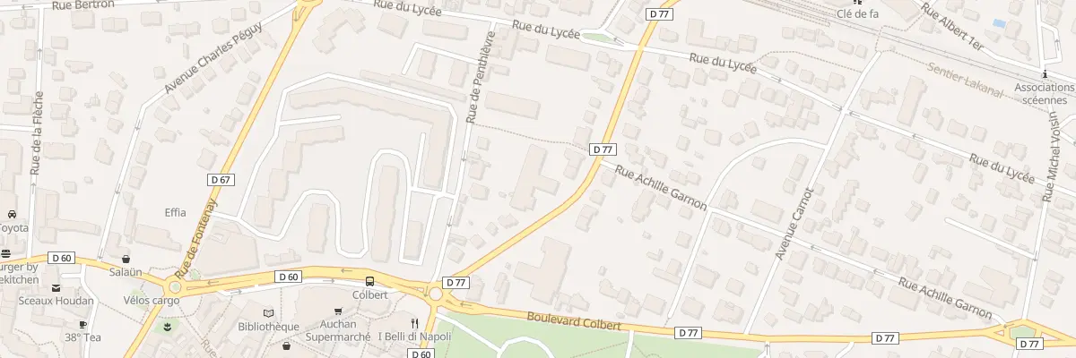 Plan du 9 Av de Verdun à Sceaux