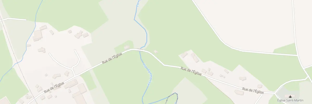 Plan du 18 Rue de l’Eglise à Hernicourt