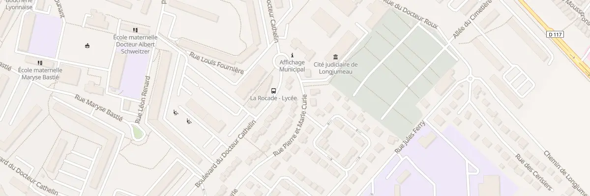 Plan du 95 Rue Pierre et Marie Curie à Longjumeau