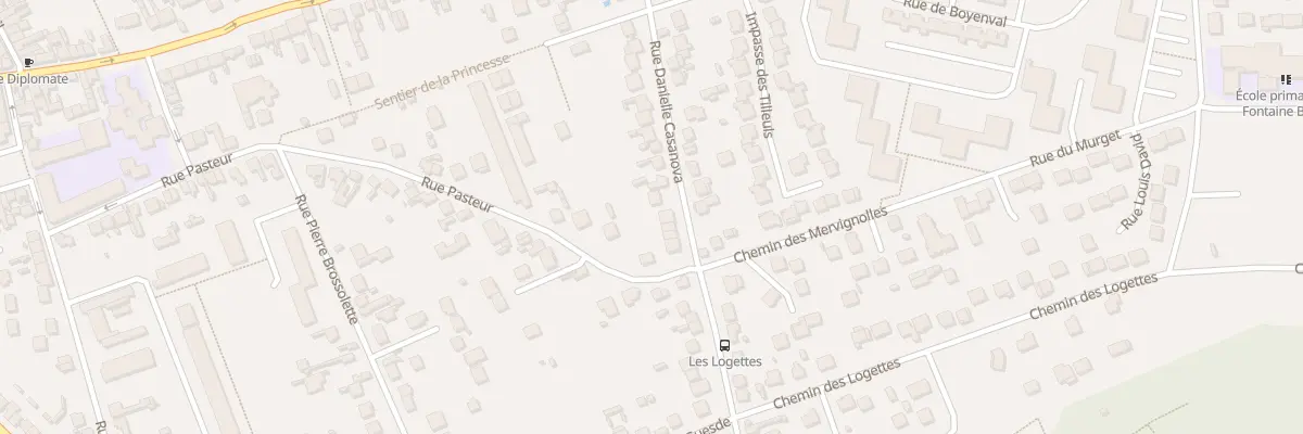 Plan du 30 Rue Daniele Casanova à Beaumont-sur-Oise