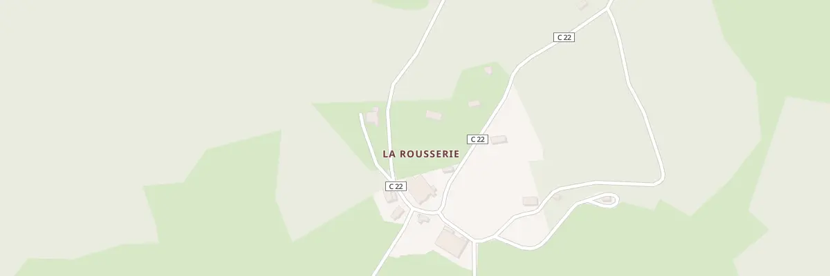 Plan du 10 La Rousserie à Sérandon