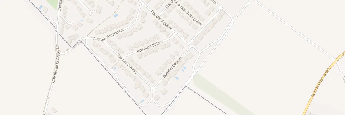 Plan du 29 Rue des Oliviers à Longjumeau