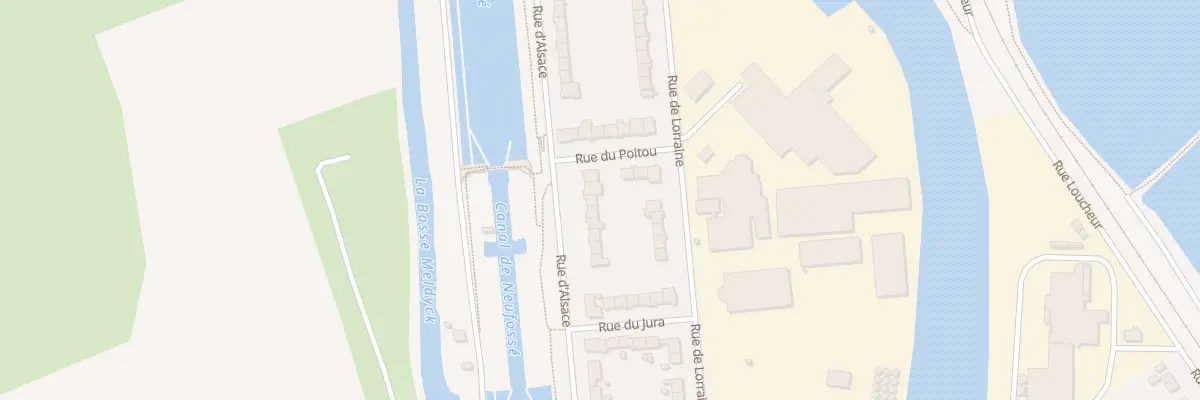 Plan du 86 Rue d’Alsace à Arques