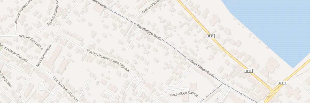 Plan du 34B Rue Philippe Dartis à Saint-Gratien