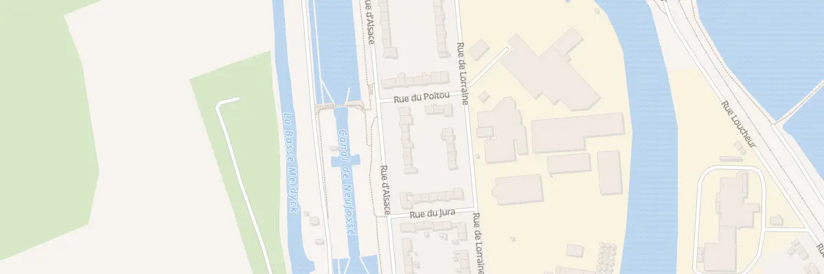 Plan du 84 Rue d’Alsace à Arques
