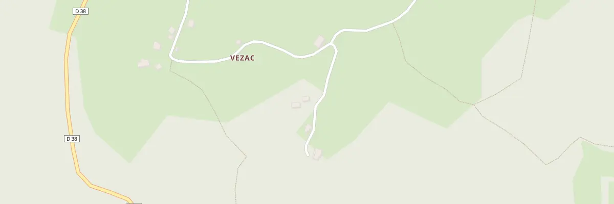 Plan du 8 Vezac à Arches