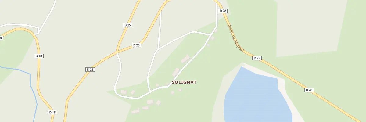 Plan du 5 Solignat à Magnat-l’Étrange