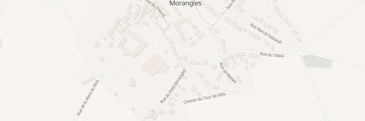 Plan du 3 Rue du Prieuré à Morangles
