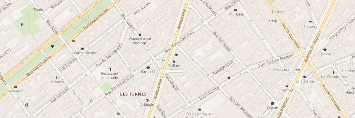 Plan du 34 Av Niel à Paris 17e Arrondissement